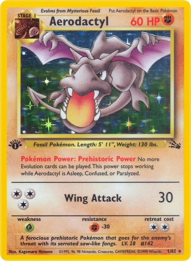 Aerodactyl (1) (01/62) (FO)
