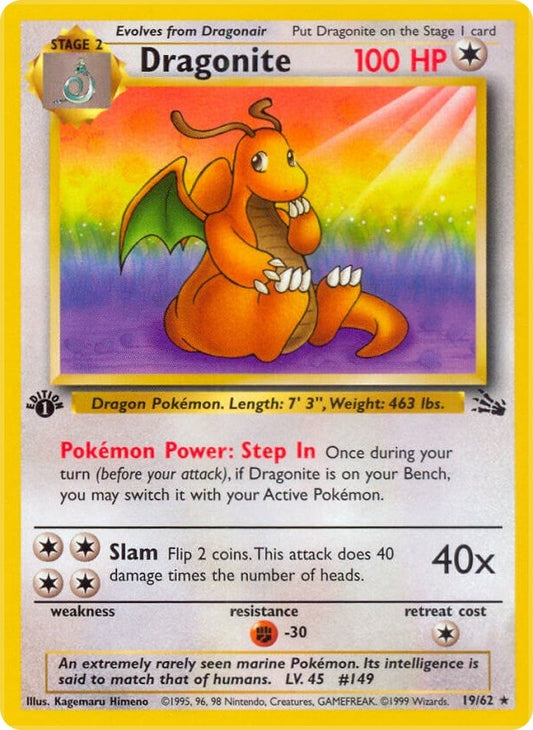 Dragonite (19) (19/62) (FO)