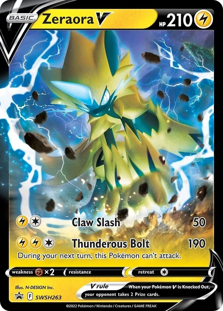 Zeraora V - SWSH263 (SWSH263) (SWSD)