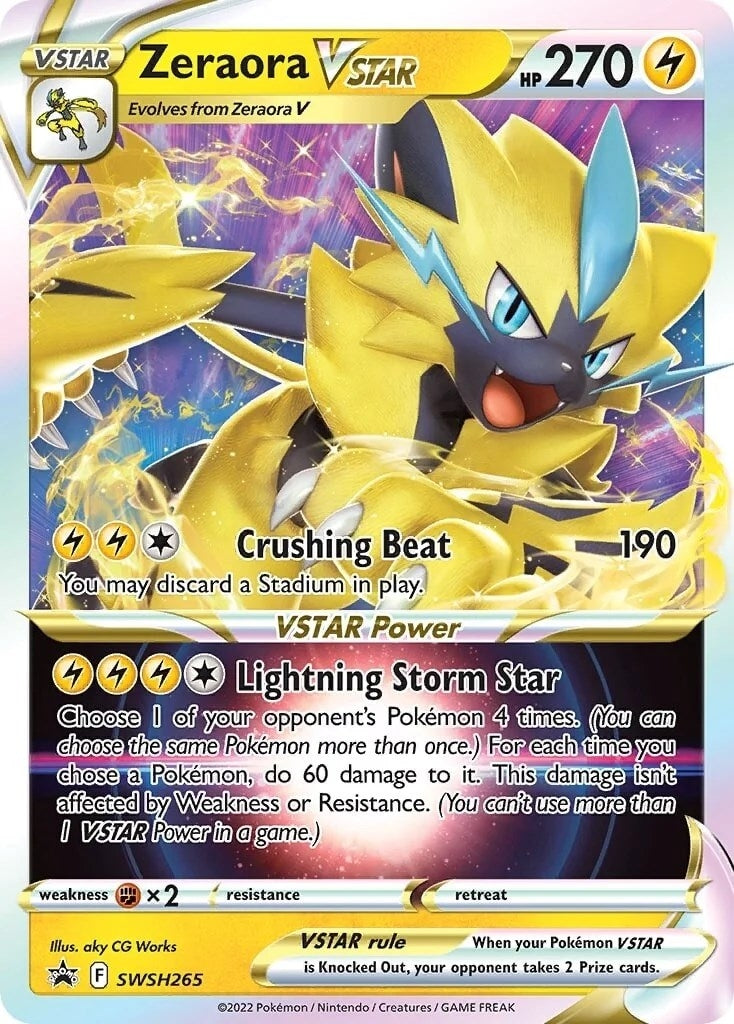 Zeraora VSTAR - SWSH265 (SWSH265) (SWSD)
