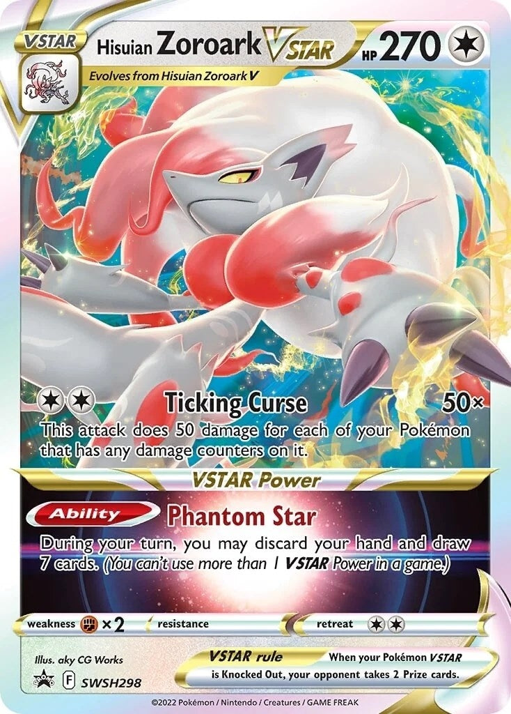 Hisuian Zoroark VSTAR - SWSH298 (SWSH298) (SWSD)