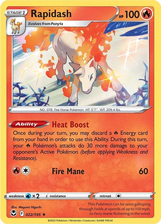 Rapidash (022/195) (SWSH12)