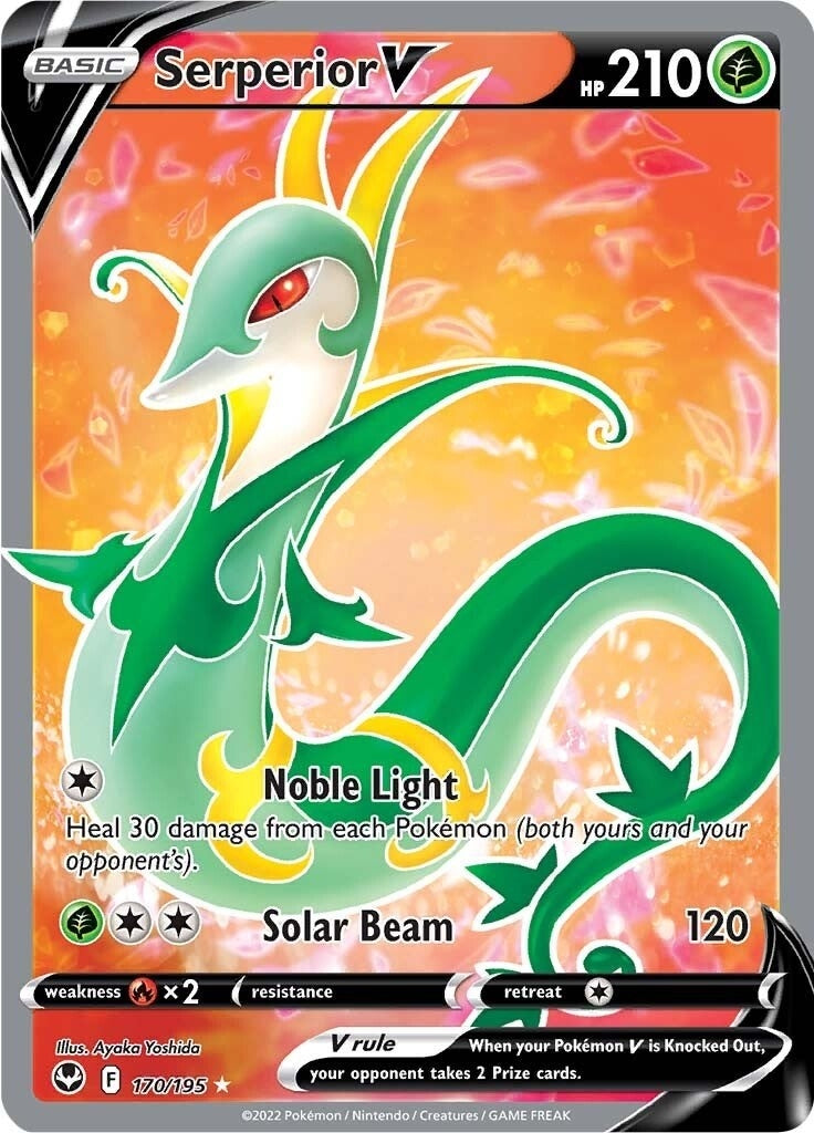 Serperior V (Full Art) (170/195) (SWSH12)