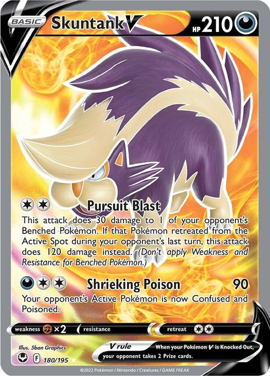 Skuntank V (Full Art) (180/195) (SWSH12)