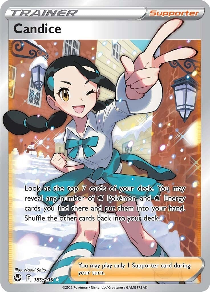 Candice (Full Art) (189/195) (SWSH12)