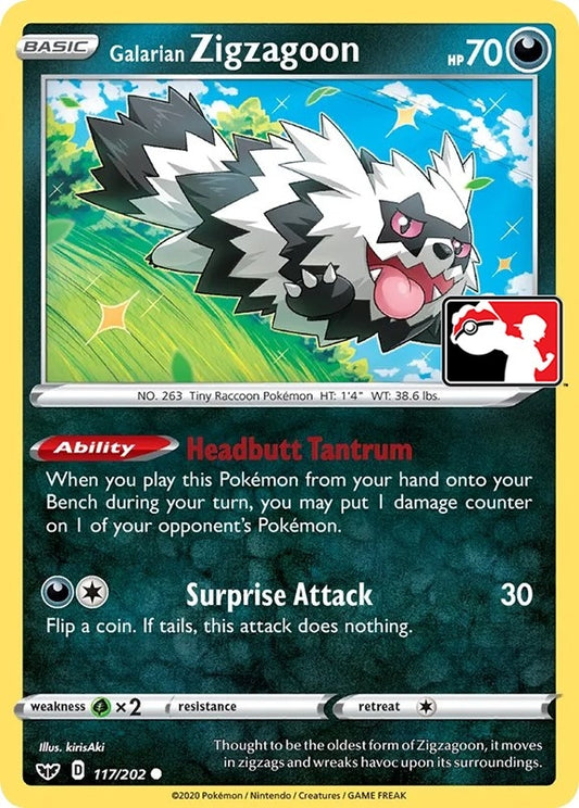 Galarian Zigzagoon (117/202)