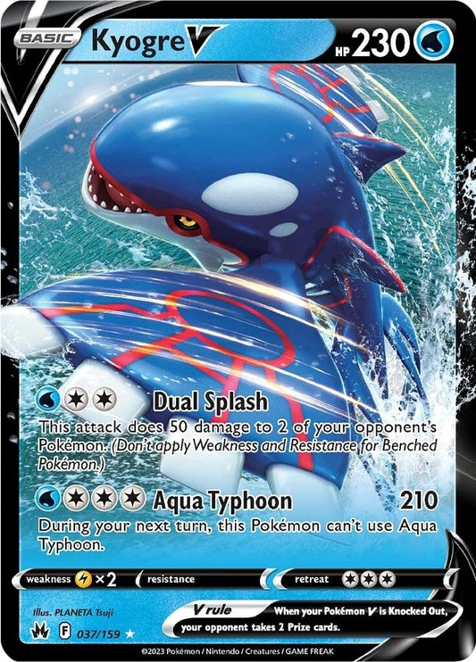 Kyogre V (037/159) (CRZ)
