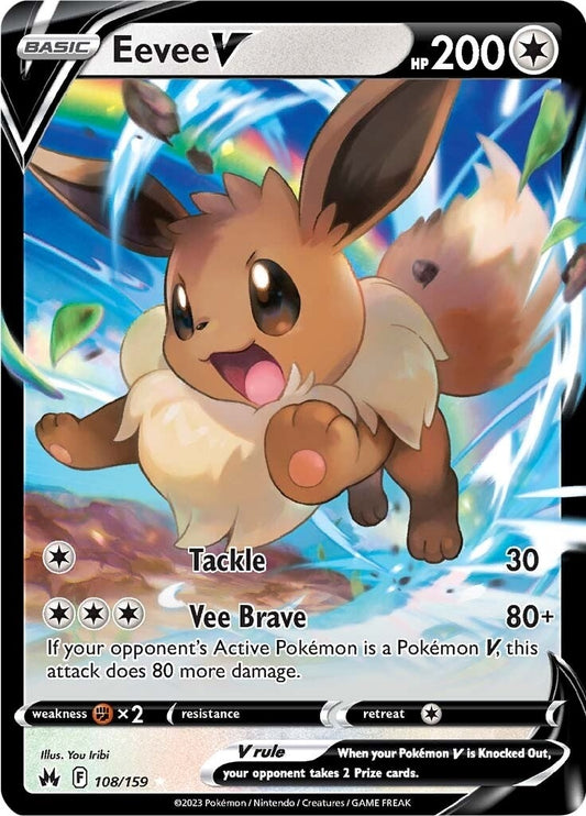 Eevee V (108/159) (CRZ)