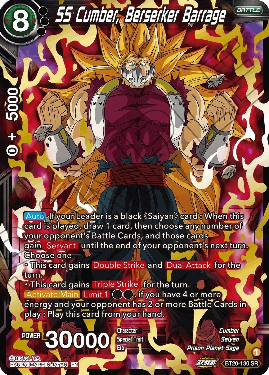 SS Cumber, Berserker Barrage (BT20-130) (DBS-B20)