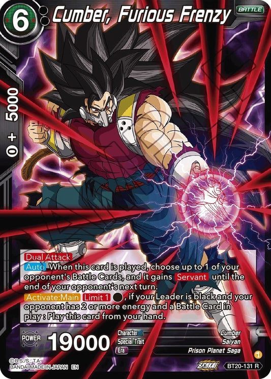 Cumber, Furious Frenzy (BT20-131) (DBS-B20)