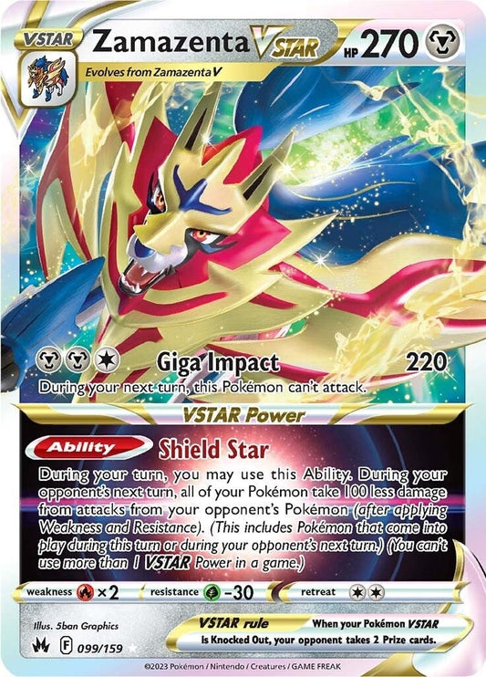 Zamazenta VSTAR (099/159) (CRZ)
