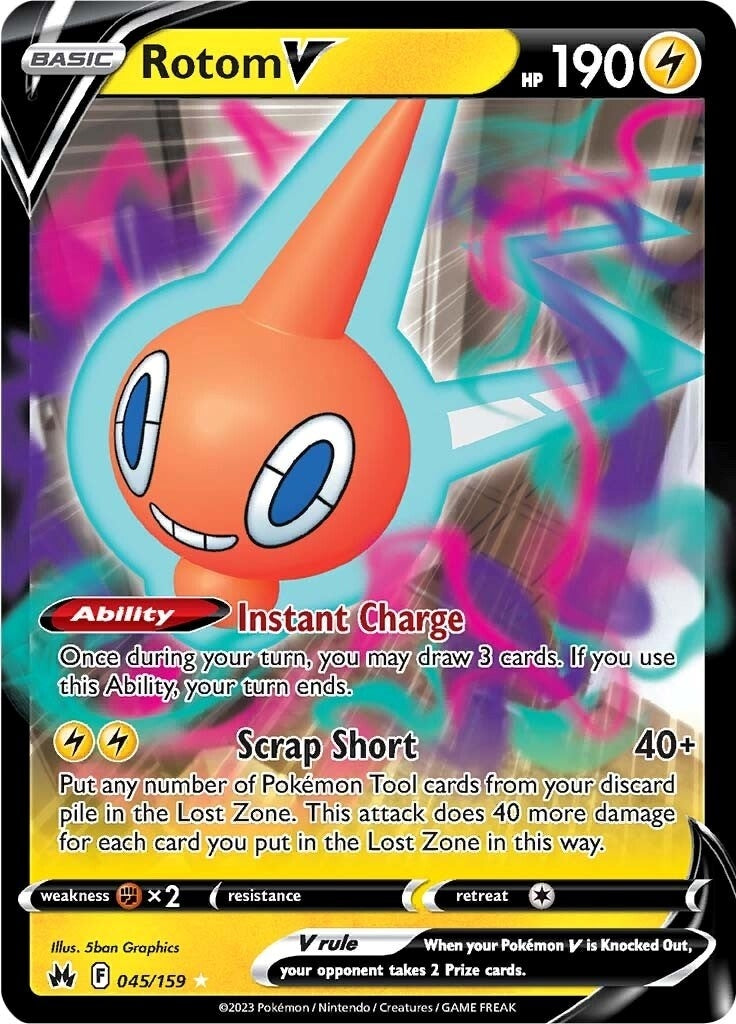 Rotom V (045/159) (CRZ)