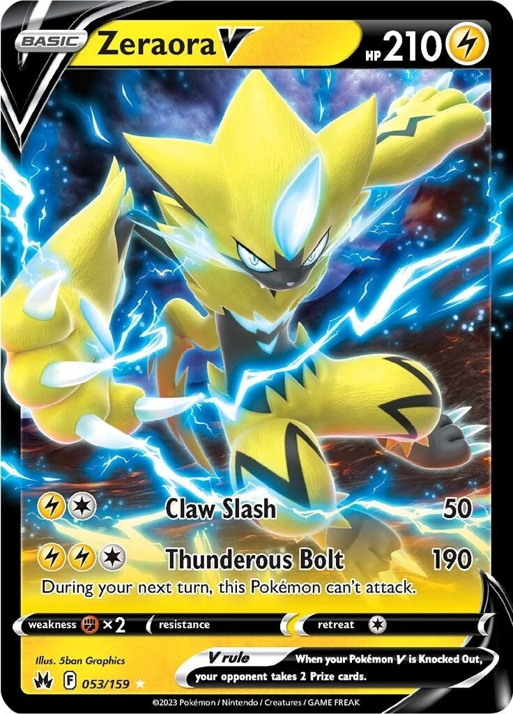 Zeraora V (053/159) (CRZ)