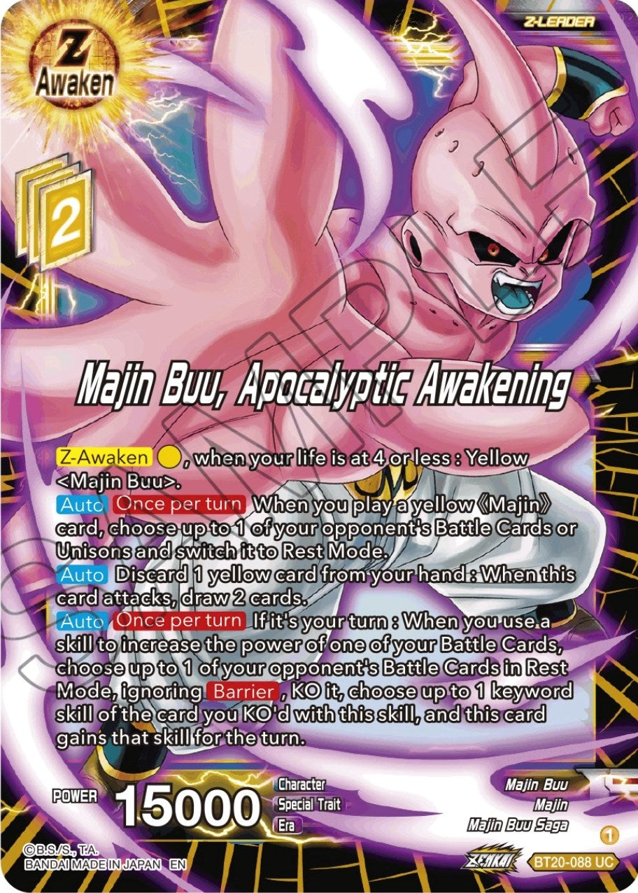 Majin Buu, Apocalyptic Awakening (BT20-088) (DBS-B20)