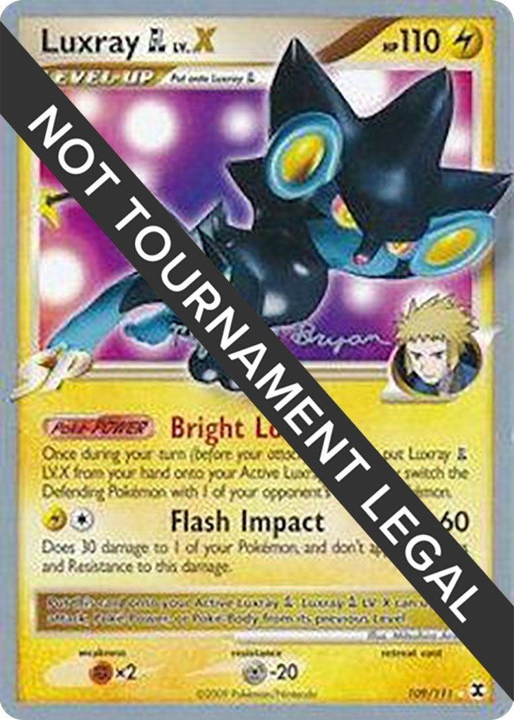 Luxray GL LV.X - 2010 (Mychael Bryan) (109/111) (WCD)