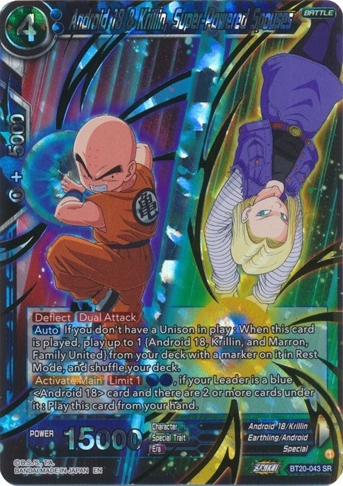 Android 18 & Krillin, Super-Powered Spouses (BT20-043) (DBS-B20)