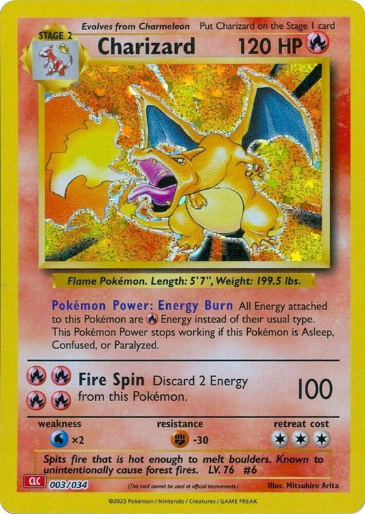 Charizard 003/034 - NM