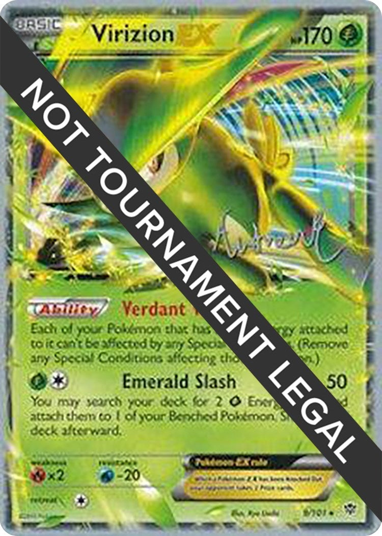 Virizion EX - 2014 (Andrew Estrada) (9/101) (WCD)