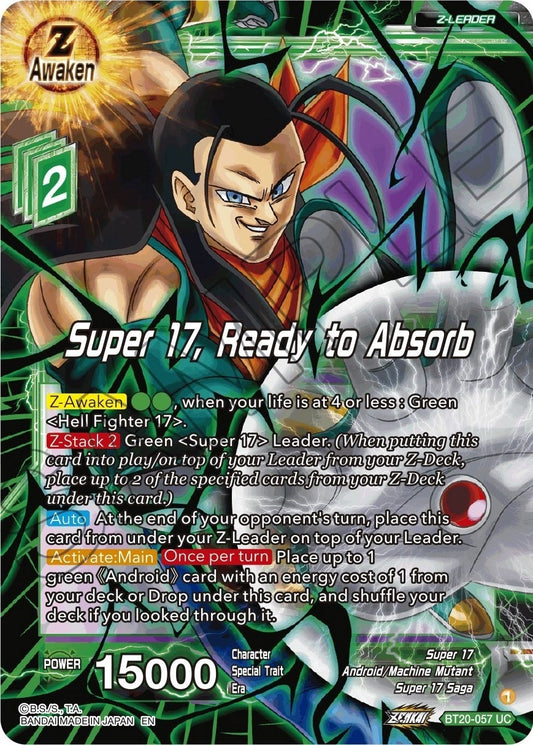 Super 17, Ready to Absorb (BT20-057) (DBS-B20)
