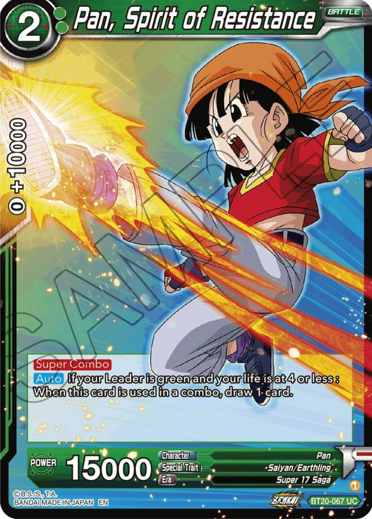 Pan, Spirit of Resistance (BT20-067) (DBS-B20)