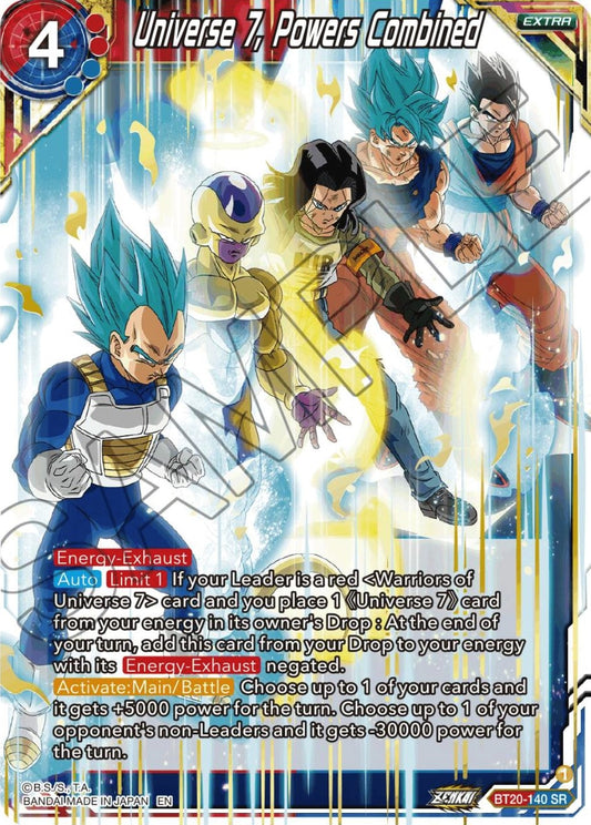 Universe 7, Powers Combined (BT20-140) (DBS-B20)