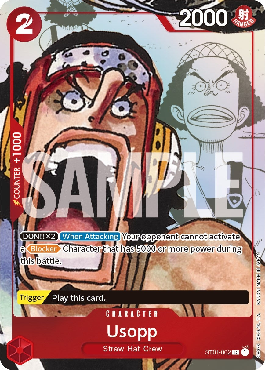 Usopp - ST01-002 (Alternate Art) (ST01-002) (OP-PR)