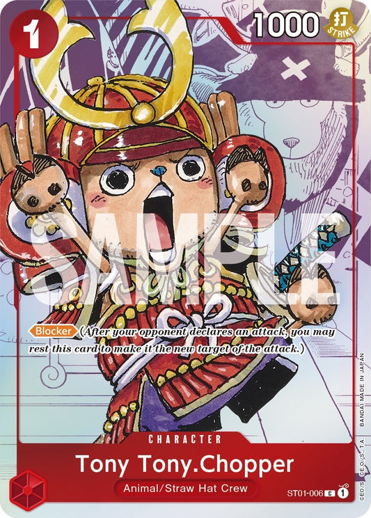 Tony Tony.Chopper - ST01-006 (Alternate Art) (ST01-006) (OP-PR)