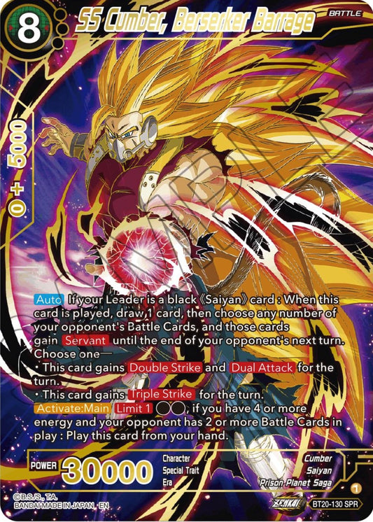 SS Cumber, Berserker Barrage (SPR) (BT20-130) (DBS-B20)