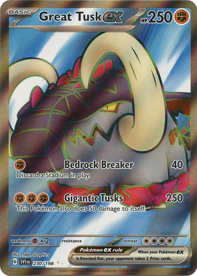 Great Tusk ex (230/198) (SVI)