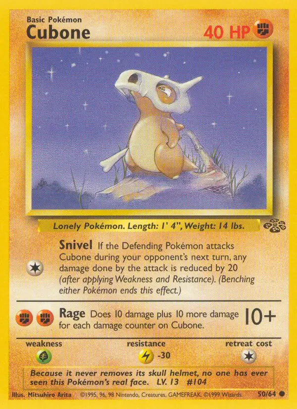 Cubone (50/64) (JU)