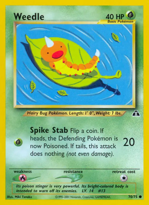 Weedle (70/75) (N2)