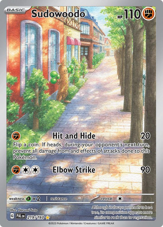 Sudowoodo 219/193 - NM