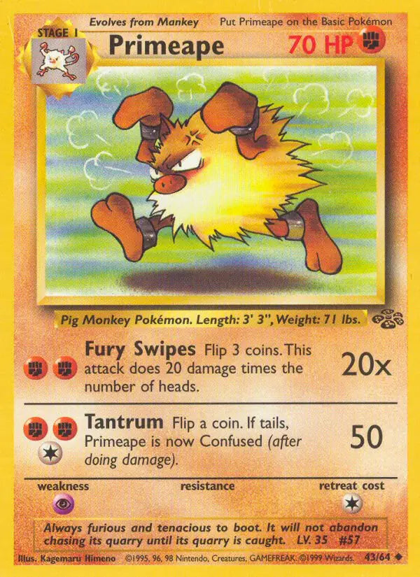 Primeape (43/64) (JU)