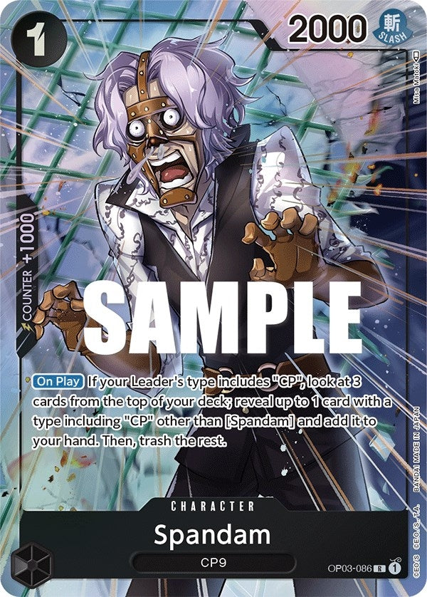 Spandam (Alternate Art) (OP03-086) (OP03)