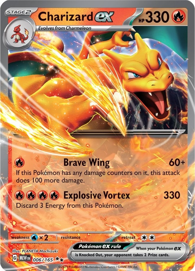 Charizard ex (006/165) (MEW)