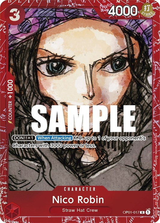 Nico Robin (Premium Card Collection -ONE PIECE FILM RED Edition-) (OP01-017) (OP-PR)