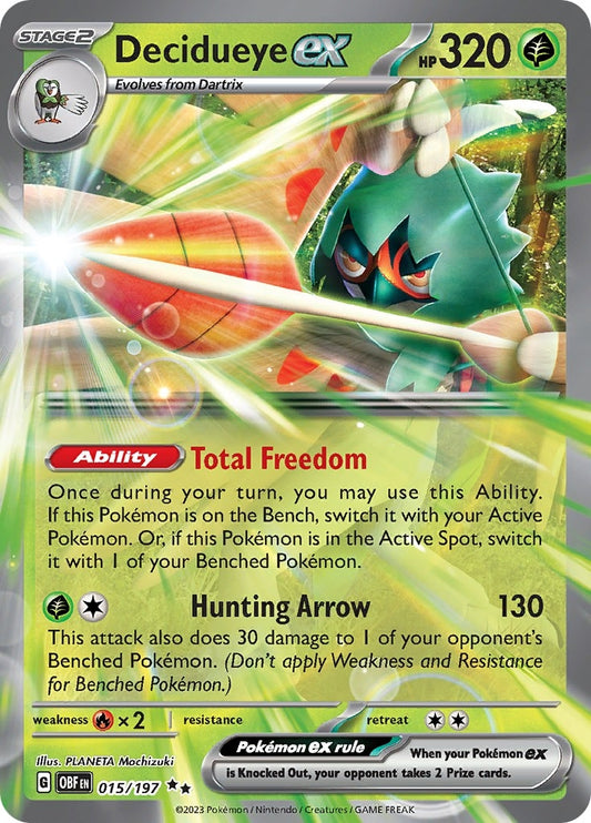 Decidueye ex (015/197) (OBF)