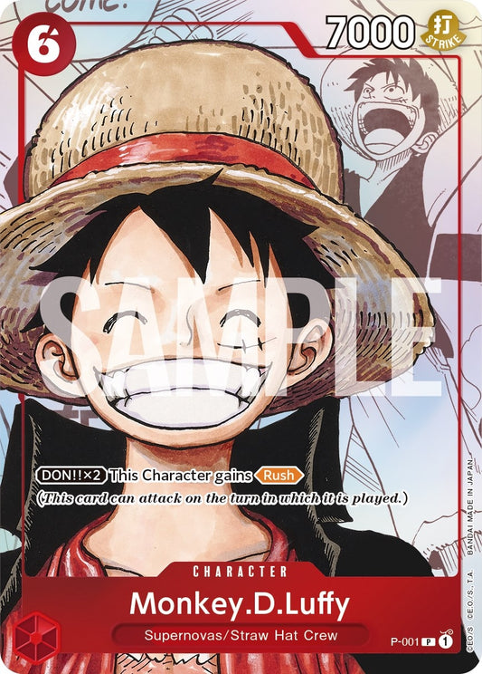 Monkey.D.Luffy (Alternate Art) (P-001) (OP-PR)
