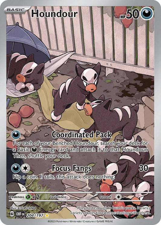 Houndour (204/197) (OBF)