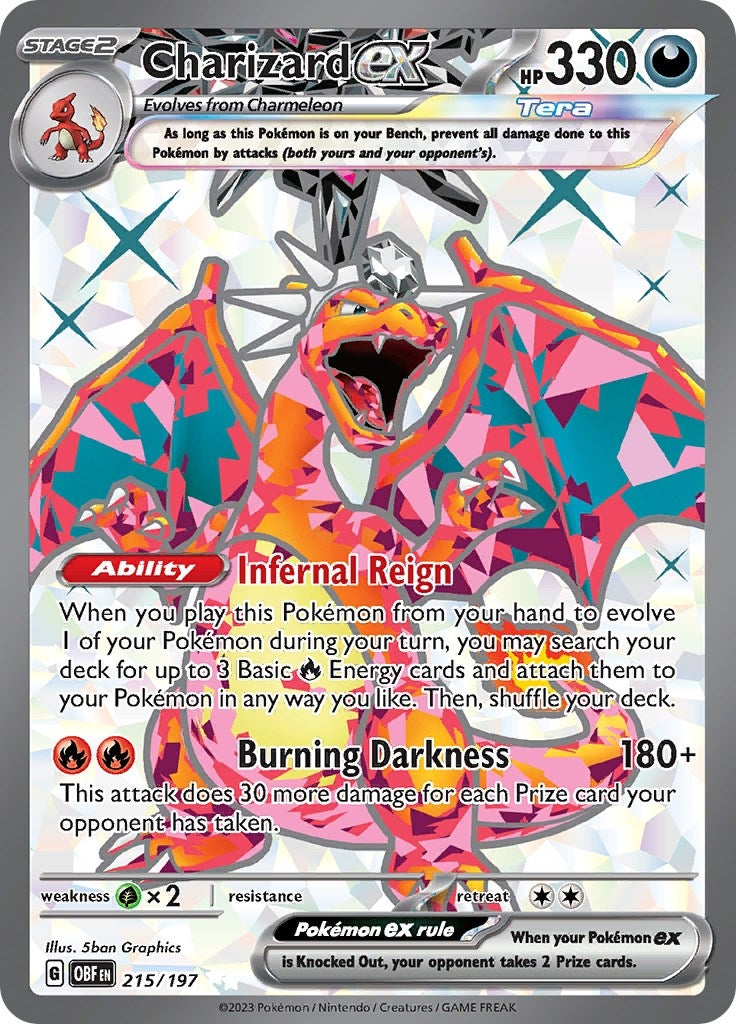 Charizard ex (215/197) (OBF)