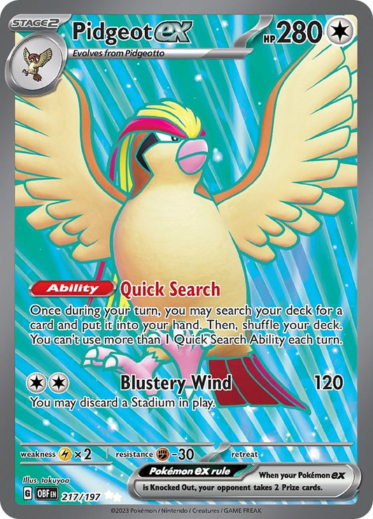 Pidgeot ex (217/197) (OBF)