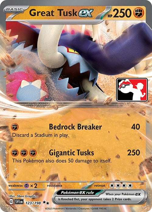 Great Tusk ex (123/198)