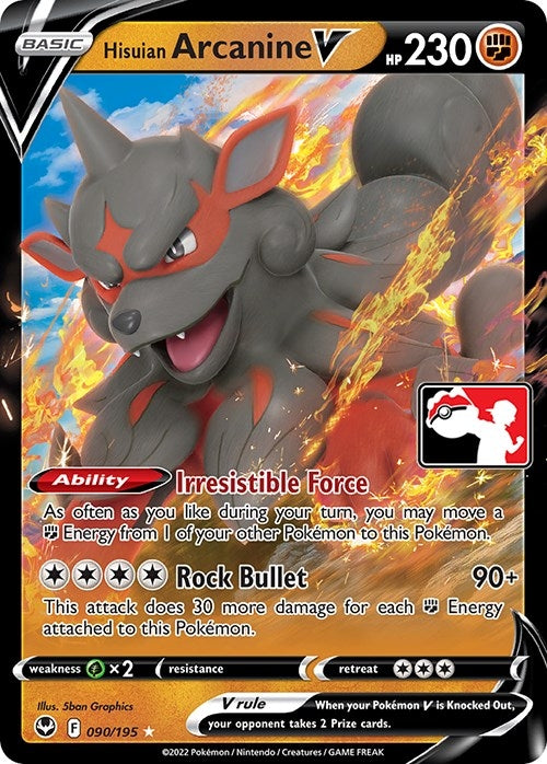 Hisuian Arcanine V (090/195)