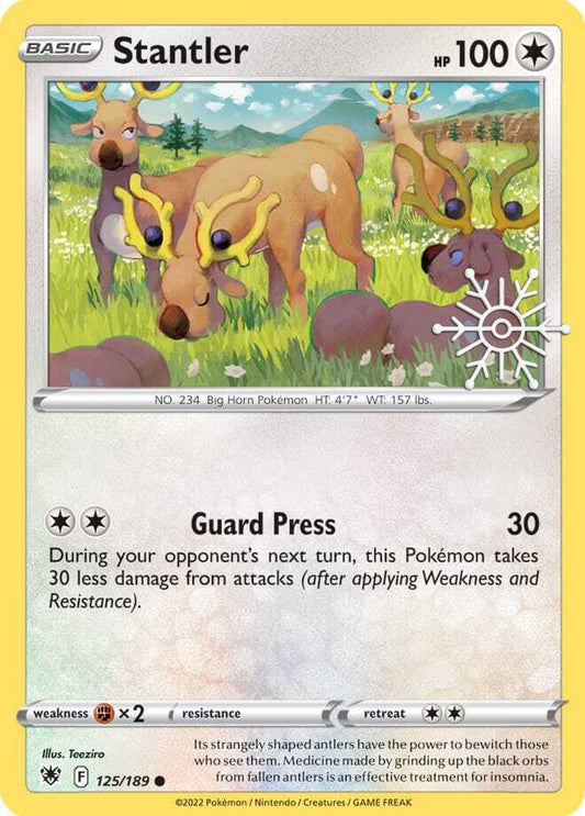 Stantler (Calendar/Holo) 125/189 - SEALED