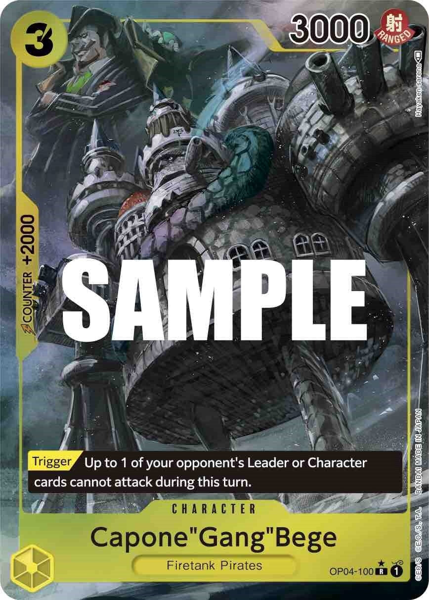 Capone"Gang"Bege (Alternate Art) (OP04-100) (OP04)