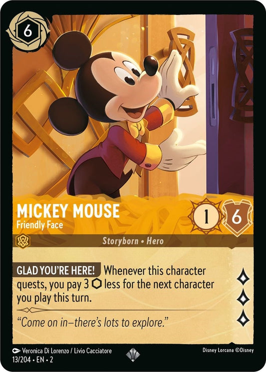 Mickey Mouse - Friendly Face (13/204) (2)