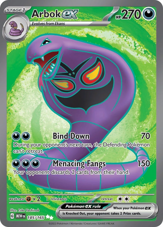 Arbok ex (185/165) (MEW)
