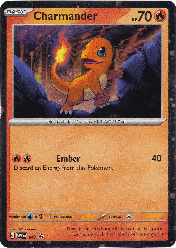 Charmander - 047 (Cosmos Holo) (047) (SVP)