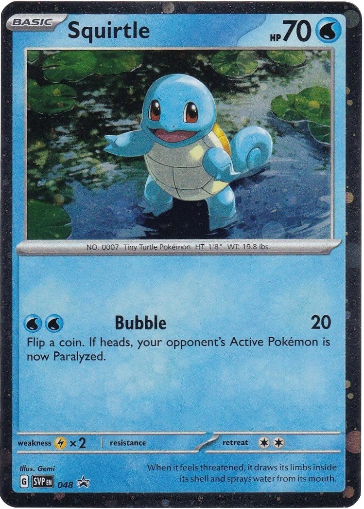 Squirtle - 048 (Cosmos Holo) (048) (SVP)