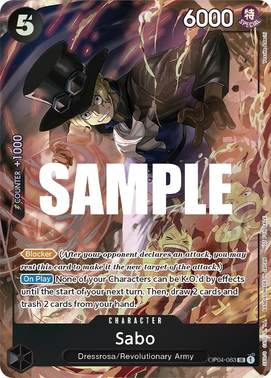 Sabo (Sealed Battle 2023 Vol. 1) (OP04-083) (OP-PR)